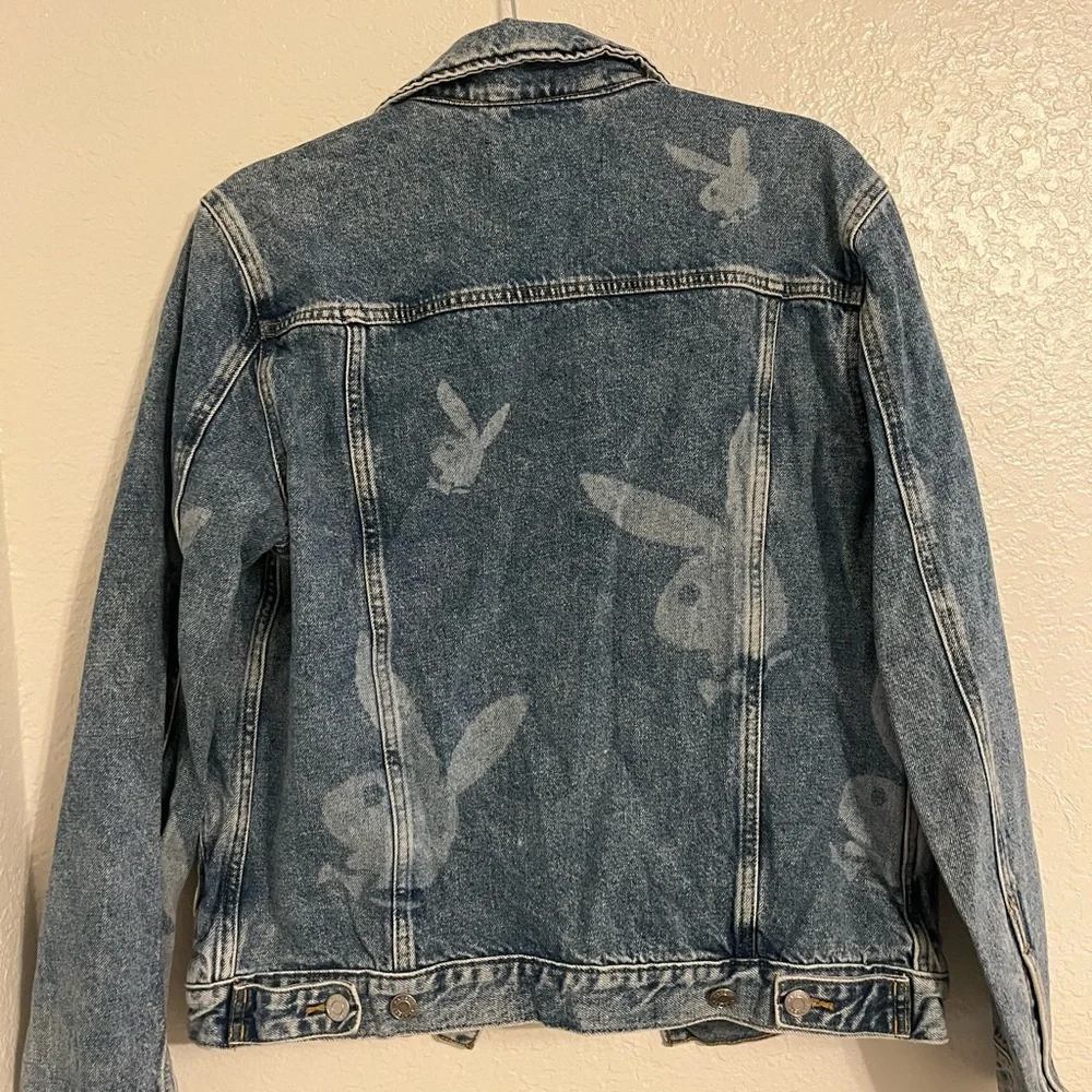 Playboy by PacSun Blue Denim Jacket
